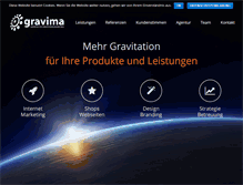 Tablet Screenshot of gravima.de